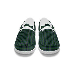 ScotsTee Shop Scottish Baillie of Lamington Modern Clan Tartan Plaid Canvas Loafer Shoes