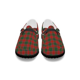 ScotsTee Shop Scottish Bruce New Ancient Tartan Plaid Canvas Loafer Shoes