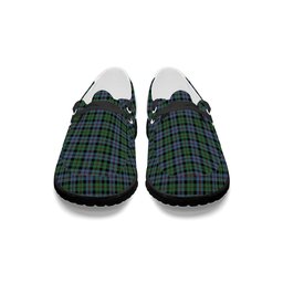 ScotsTee Shop Scottish Black Watch Coarse Kilt Ancient Tartan Plaid Canvas Loafer Shoes