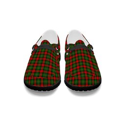 ScotsTee Shop Scottish Blackstock Tartan Plaid Canvas Loafer Shoes