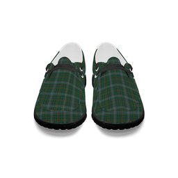 ScotsTee Shop Scottish Balfour Hunting Modern Tartan Plaid Canvas Loafer Shoes