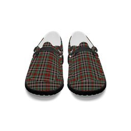 ScotsTee Shop Scottish Bruce of Kinnaird Tartan Plaid Canvas Loafer Shoes