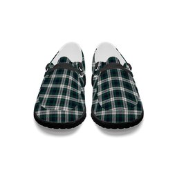 ScotsTee Shop Scottish Black Watch Dress Modern Tartan Plaid Canvas Loafer Shoes