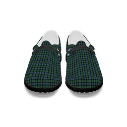 ScotsTee Shop Scottish Black Watch #3 Ancient Tartan Plaid Canvas Loafer Shoes