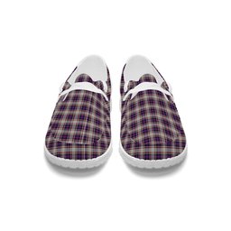 ScotsTee Shop Scottish Bruce of Kinnaird Dress (Dance) Tartan Plaid Canvas Loafer Shoes