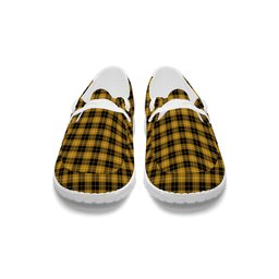 ScotsTee Shop Scottish Barclay Dress Ancient Clan Tartan Plaid Canvas Loafer Shoes