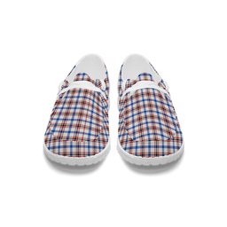 ScotsTee Shop Scottish Boswell Dress Modern Tartan Plaid Canvas Loafer Shoes