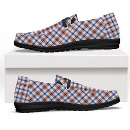 ScotsTee Shop Scottish Boswell Dress Modern Tartan Plaid Canvas Loafer Shoes
