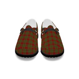 ScotsTee Shop Scottish Burnett of Powis Modern 2 Tartan Plaid Canvas Loafer Shoes