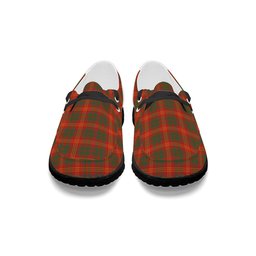 ScotsTee Shop Scottish Burns (Burns 1930) Ancient Tartan Plaid Canvas Loafer Shoes