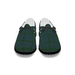 ScotsTee Shop Scottish Campbell of Argyll 1815 Ancient 2 Tartan Plaid Canvas Loafer Shoes