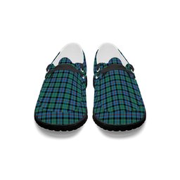 ScotsTee Shop Scottish Campbel of Cawdor Ancient Tartan Plaid Canvas Loafer Shoes