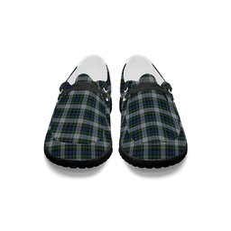ScotsTee Shop Scottish Campbell of Lochnell Dress Tartan Plaid Canvas Loafer Shoes