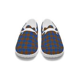 ScotsTee Shop Scottish Carlisle Ancient Tartan Plaid Canvas Loafer Shoes