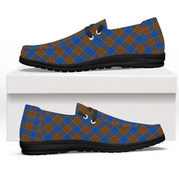 ScotsTee Shop Scottish Carlisle Ancient Tartan Plaid Canvas Loafer Shoes