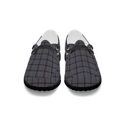 ScotsTee Shop Scottish Carnegie Check Modern Tartan Plaid Canvas Loafer Shoes