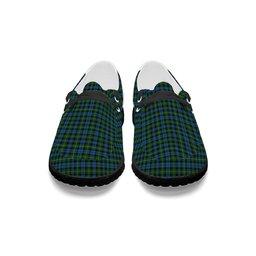 ScotsTee Shop Scottish Campbell of Argyll Ancient Tartan Plaid Canvas Loafer Shoes