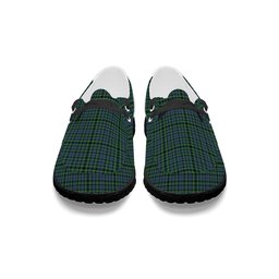 ScotsTee Shop Scottish Campbell of Argyll 1815 Ancient Tartan Plaid Canvas Loafer Shoes