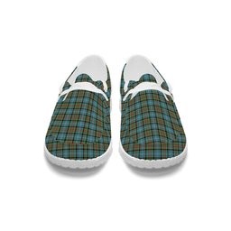 ScotsTee Shop Scottish Cathcart SC Tartan Plaid Canvas Loafer Shoes