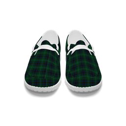 ScotsTee Shop Scottish Cash MacTavish Tartan Plaid Canvas Loafer Shoes