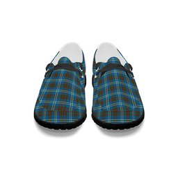 ScotsTee Shop Scottish Cathcart Ancient Tartan Plaid Canvas Loafer Shoes