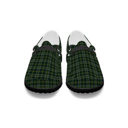 ScotsTee Shop Scottish Connell Hunting Tartan Plaid Canvas Loafer Shoes