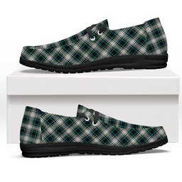 ScotsTee Shop Scottish Campbell Dress Modern Tartan Plaid Canvas Loafer Shoes