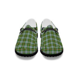 ScotsTee Shop Scottish Cooper Dress Dalgleish 2 Tartan Plaid Canvas Loafer Shoes