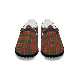 ScotsTee Shop Scottish Chisholm Artifact Ancient Tartan Plaid Canvas Loafer Shoes