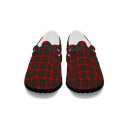 ScotsTee Shop Scottish Chisholm 1842 Tartan Plaid Canvas Loafer Shoes