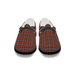 ScotsTee Shop Scottish Dalrymple of Castleton Ancient Tartan Plaid Canvas Loafer Shoes