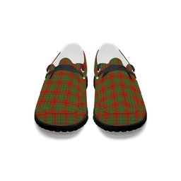 ScotsTee Shop Scottish Cumming Ancient Tartan Plaid Canvas Loafer Shoes