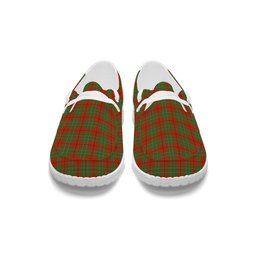 ScotsTee Shop Scottish Cumming Ancient Tartan Plaid Canvas Loafer Shoes