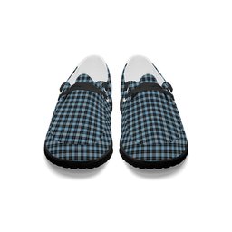 ScotsTee Shop Scottish Clark (Lion) Ancient Tartan Plaid Canvas Loafer Shoes
