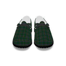 ScotsTee Shop Scottish Cockburn Tartan Plaid Canvas Loafer Shoes