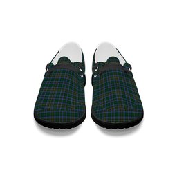 ScotsTee Shop Scottish Cockburn 2 Tartan Plaid Canvas Loafer Shoes