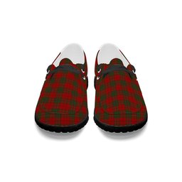 ScotsTee Shop Scottish Cumming 1842 Tartan Plaid Canvas Loafer Shoes
