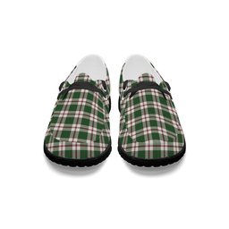 ScotsTee Shop Scottish Crawford Arisaid Dance Ancient Tartan Plaid Canvas Loafer Shoes