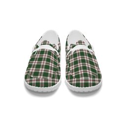ScotsTee Shop Scottish Crawford Arisaid Dance Ancient Tartan Plaid Canvas Loafer Shoes