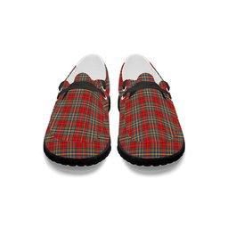 ScotsTee Shop Scottish Chattan Chief Modern Tartan Plaid Canvas Loafer Shoes
