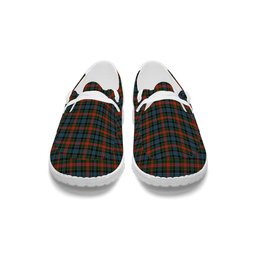 ScotsTee Shop Scottish Cumming 1831 Tartan Plaid Canvas Loafer Shoes