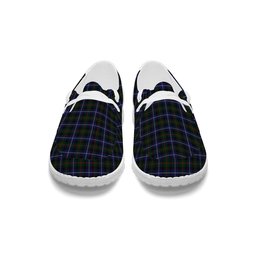 ScotsTee Shop Scottish Dalmeny 1 Tartan Plaid Canvas Loafer Shoes