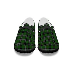 ScotsTee Shop Scottish Cleghorn Tartan Plaid Canvas Loafer Shoes
