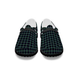 ScotsTee Shop Scottish Clark Raymond Gordon Tartan Plaid Canvas Loafer Shoes