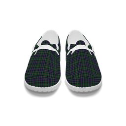 ScotsTee Shop Scottish Cooper James Cant Tartan Plaid Canvas Loafer Shoes