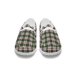 ScotsTee Shop Scottish Crawford Arisaid Dance Modern Tartan Plaid Canvas Loafer Shoes