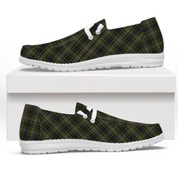 ScotsTee Shop Scottish Davidson Tulloch Dress Tartan Plaid Canvas Loafer Shoes