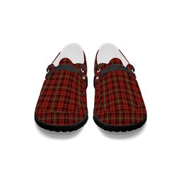 ScotsTee Shop Scottish Davis Tartan Plaid Canvas Loafer Shoes