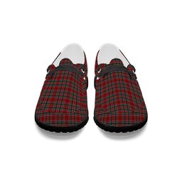 ScotsTee Shop Scottish Donald of Lochmaddy Tartan Plaid Canvas Loafer Shoes