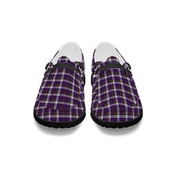 ScotsTee Shop Scottish Donald Dress Modern Tartan Plaid Canvas Loafer Shoes